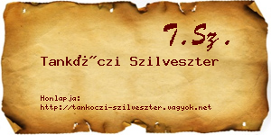 Tankóczi Szilveszter névjegykártya